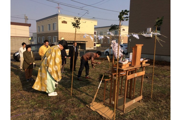 H様邸の地鎮祭を行いました♪