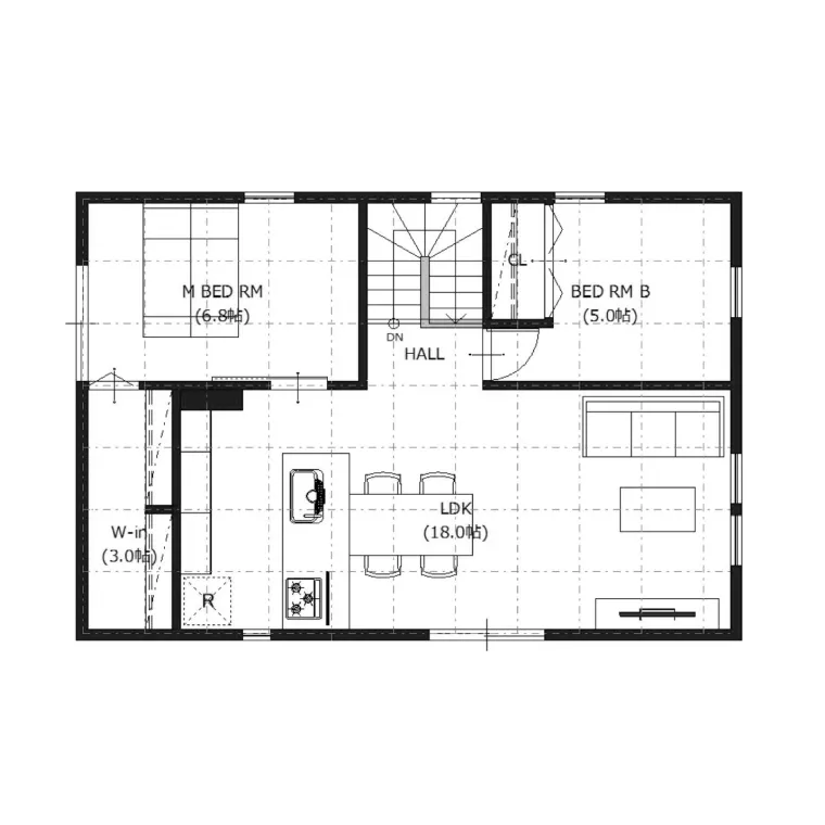 間取り図 2F