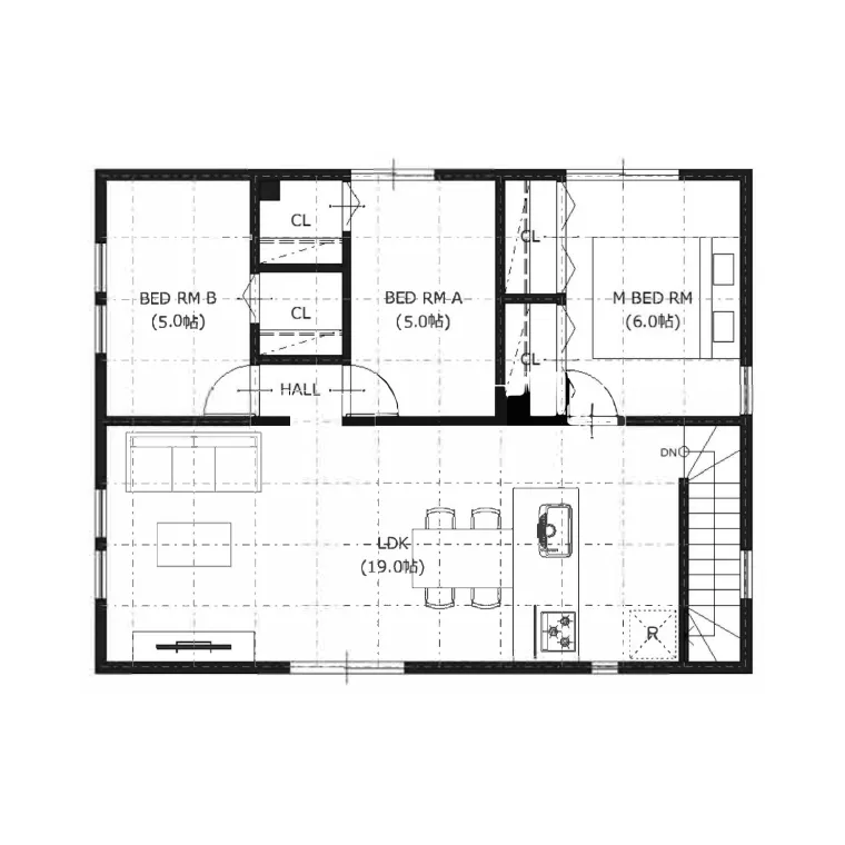 間取り図 2F